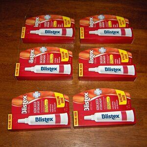 Blistex Medicated Ointmwnt, 0.35 oz tubes, Lot 0f 6